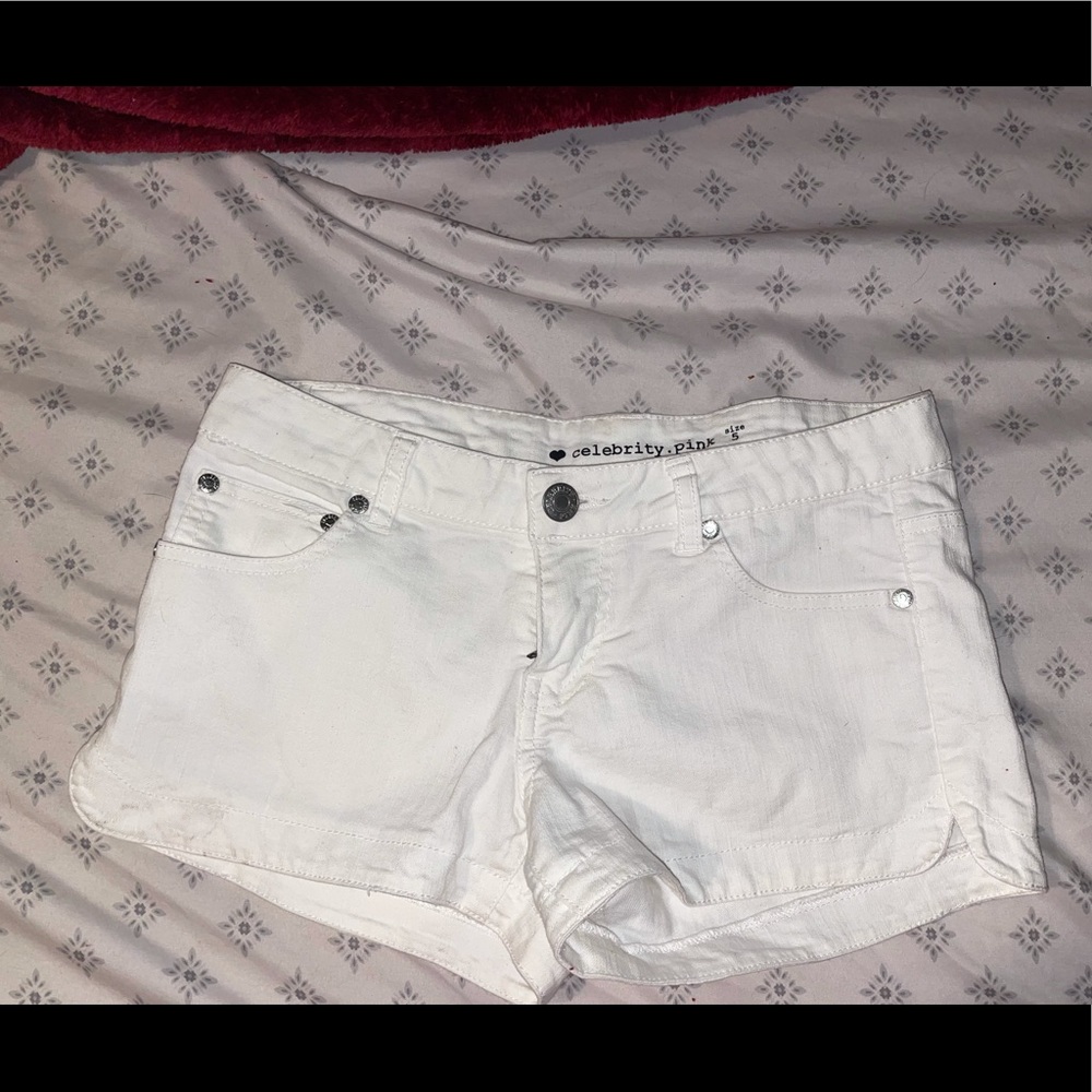 White shorts